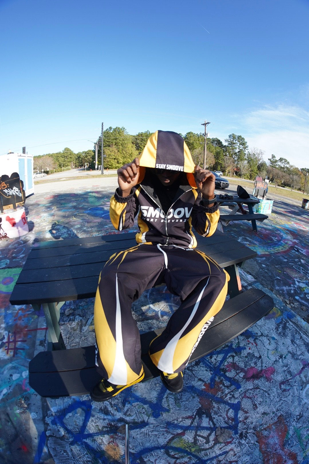 Nylon Track Suit Set